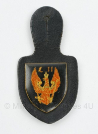 Bundeswehr PzAufklKp 90 Panzeraufklärungskompanie 90 borsthanger - 8,5 x 4,5 cm - origineel