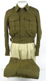 MVO uniform jas en broek - rang Adjudant Kornwerderzand - maat 46 - origineel