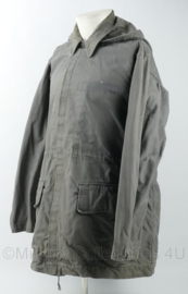 KLU Koninklijke Luchtmacht parka 1978 grijs - borstomtrek 96-100, lengte +180 - gedragen - origineel