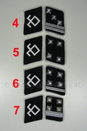 SS kraagspiegels vrijwilligers - Prinz Eugen - officier