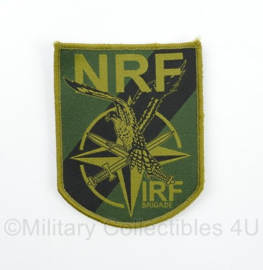 Defensie embleem LUMBL NRF IRF Brigade Nato Response Force Immediate Response Force - 9 x 7 cm - klittenband  - origineel