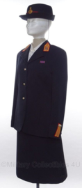 KL MA "militaire academie" dames uniform set jasje, rok en hoed - maat 38/40 - origineel