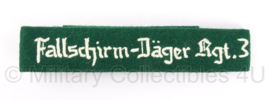 Cufftitle Fallschirm - Jäger Regiment 3