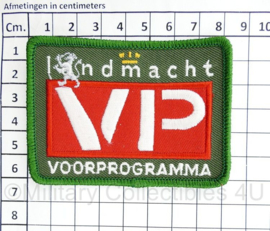 Landmacht VP Voorprogramma embleem - 8 x 6 cm - origineel