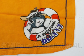 Japanse Marine DD117 JS Suzutsuki halsdoek - 51 x 48,5 cm - origineel