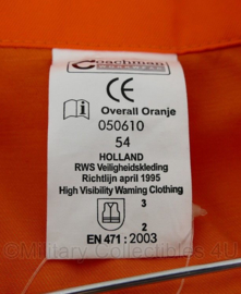 Coachman Workwear werkoverall oranje reflecterend - maat 54 - NIEUW - origineel