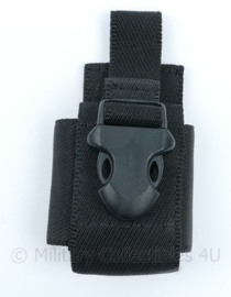 Zwarte koppeltas nylon Vega holster - nieuw - 6,5 x 3,5 x 13 cm - origineel