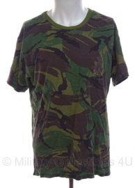 Korps Mariniers t-shirt camo met opdruk op borst - zeer licht gedragen - maat 8090/0515 - origineel