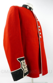British Irish Guards Tunic Man's Footguards GDSM Falconer Warrant uniform jas - maat 183/109/94 - gedragen - origineel