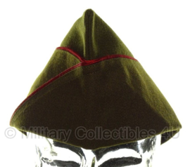 Overseas cap Garrison cap Artillery - RODE  bies - maat 57 t/m 60 cm - luxe model