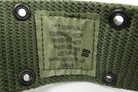 Belt Individual Equipment Nylon met kunststof sluiting - maat Large - licht gebruikt - origineel