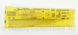 Swann-Morton sterile retractable disposable scalpel - nieuw - origineel