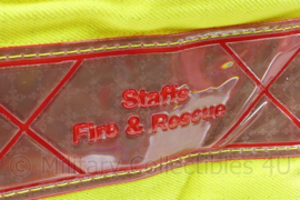 Staffs Fire & Rescue jacket met reflectiestrips Monitoring Officer/Incident Commander - one size - licht gedragen - origineel