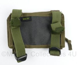 101 INC wrist office pouch and map case woodland  - NIEUW