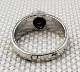 SS Totenkopf doodskop ring   - replica - size 8, 9 of 10