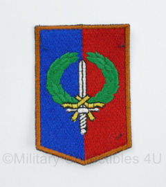 Defensie DT2000 mouwembleem Support Command - 7 x 5 cm - origineel