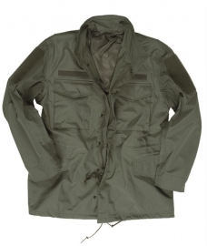 US Army M65 model Trilaminaat  parka nat weer nieuw gemaakt  - Medium -  GROEN