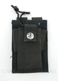 Radio pouch opbouwtas - MOLLE draagsysteem -8,5 x 3 cm - ZWART - origineel