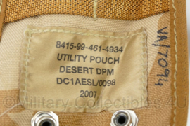Britse leger Utility pouch Desert DPM - 10,5 x 10 x 18 cm - nieuw - origineel