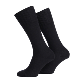 Leger sokken voor gevechtslaarzen - ZWART 30% wol - maat 47/48 - nieuw gemaakt