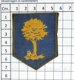 Defensie DT arm embleem tot 2000 Commando Opleidingen - gevouwen -  7 x 5,5 cm - origineel