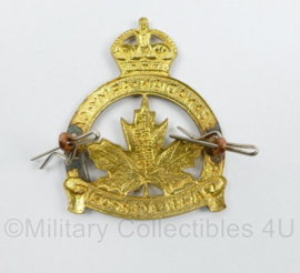 Canadese wo2 cap badge. Royal Cnadian Army Cadets - 5 x 4 cm - origineel