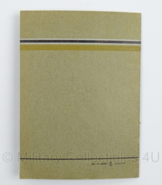Handleiding Reglement Betreffende de Krijgstucht 3e druk 27-3103 - afmeting 10 x 15 cm - origineel