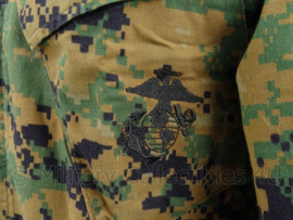 USMC US Marine Corps Marpat BDU camo jas met insignes - maat Small-short - origineel