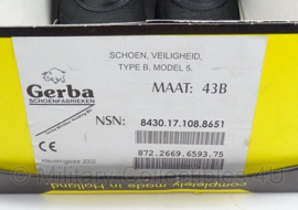 Gerba veiligheidsschoenen type B model 5  -  maat 43B  = 270B  -  origineel