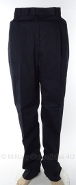 Nederlandse Marine uitgaans uniform broek donkerblauw glad wol - maat 55 3/4 - origineel
