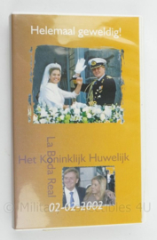 Videoband van het Koninklijk huwelijk van prins Willem-Alexander en prinses Maxima - origineel