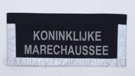 KMAR Marechaussee rugstrook voor parka VT - 35 x 16 cm - origineel