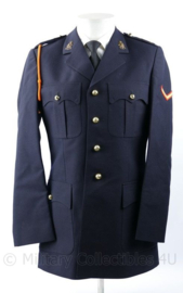 Korps Mariniers Barathea uniform jas met broek - met oranje koord van 1e bataljon MCG Marine Combat Group - nieuw - maat 47 ¾ jas en 48 broek  - origineel