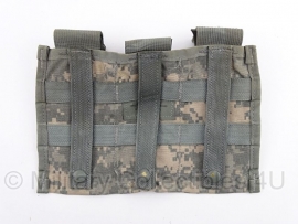 US Army Molle II ACU camo Carrier 3 Mag M14a1 assault magazijntas 3 vakken 9 M4 triple Mag Pouch  -  origineel