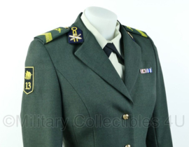 KL DT OLK dames uniform set 13e gemechaniseerde brigade 13 Lichte Brigade  Artillerie met medailles - Maat 34 - Origineel