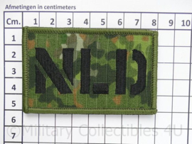 NLD Patch op NFP Green  - met klittenband -afmeting 8 x 5 cm.