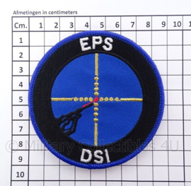 Nederlands  EPS DSI embleem met klittenband - diameter 9 cm