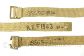 WW2 British universal equipment strap Pack strap  - per stuk - origineel