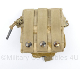 Britse leger MOLLE Grenade pouch DPM Desert - 11 x 5 x 12 cm - gebruikt - origineel