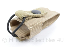 Defensie en US Army Molle coyote onbekend tasje - 4,5 x 3 x 8,5 cm - origineel