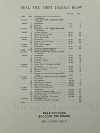 Boek Deal the First Deadly Blow by Paladin Press  Combat training - afmeting 28 x 22 cm - origineel