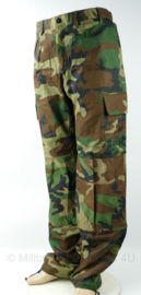 KL Korps Mariniers woodland forest camo smock broek windproof Kmarns KPU - licht gedragen - Maat 8090/0010   - origineel