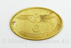 WO2 Duitse SS Hemwehr Danzig ID marke - 4 x 6 cm - replica