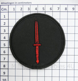KCT Korps Commandotroepen patch - met klittenband - diameter 7½ cm