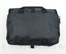 Defensie universele toilettas zwart - nieuw - met spiegel - 21 x 28 x 7,5 cm - origineel