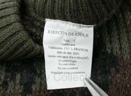 Chileense leger camouflage trui - maat Small t/m XXL - nieuw - origineel