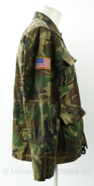 Field Jacket Woodland 82nd Airborne - maat XXL - gedragen - replica