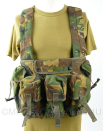 Defensie en KMARNS Korps Mariniers chestrig DPM Woodland - merk Web-Tex - gebruikt - origineel