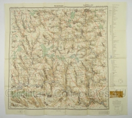 Duitse stafkaart Sonderausgabe 1940 Rusland UdSSR Perwomajsk M-36-XVI West - 93 x 84 cm.  schaal 1:100000 - origineel