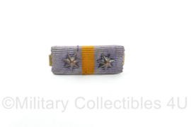 Nederlandse Mobilisatie-Oorlogskruis medaille baton met 2 sterren - 3,5 x 1 cm - origineel